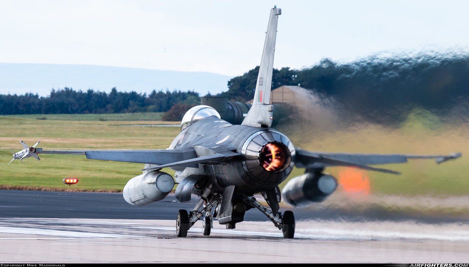 Portugal - Air Force General Dynamics F-16AM Fighting Falcon 15133 at Lossiemouth (LMO / EGQS), UK