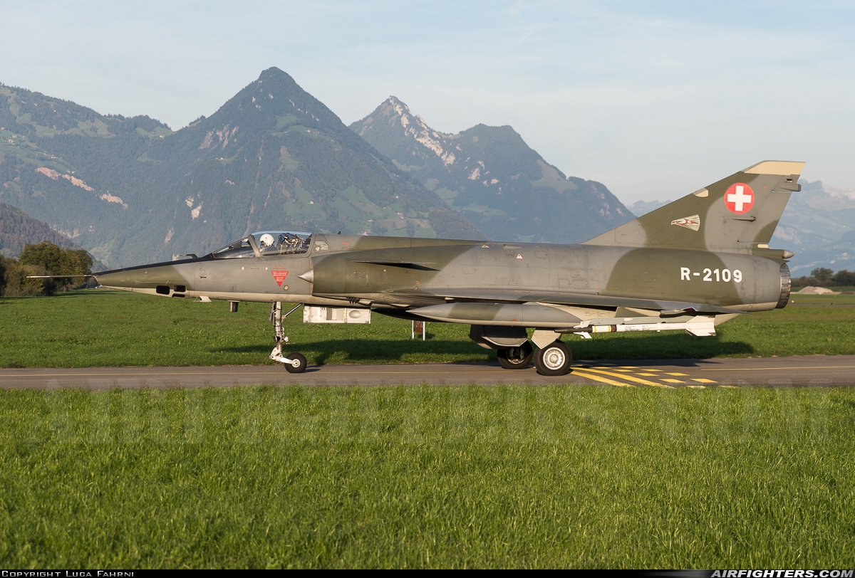 Private - Mirageverein Buochs Dassault Mirage IIIRS R-2109 at Buochs (Stans) (LSMU / LSZC), Switzerland