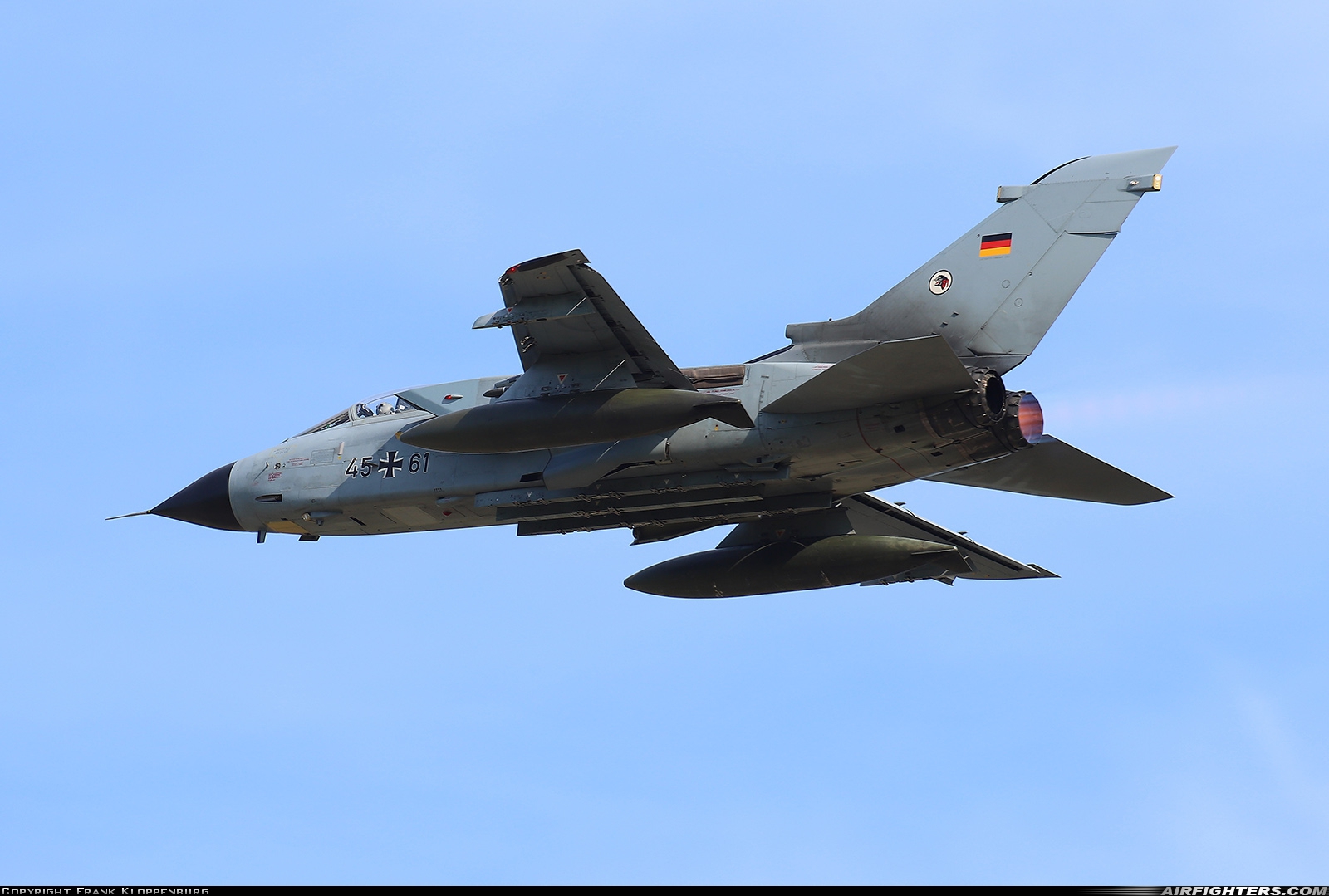 Germany - Air Force Panavia Tornado IDS(T) 45+61 at Wittmundhafen (Wittmund) (ETNT), Germany