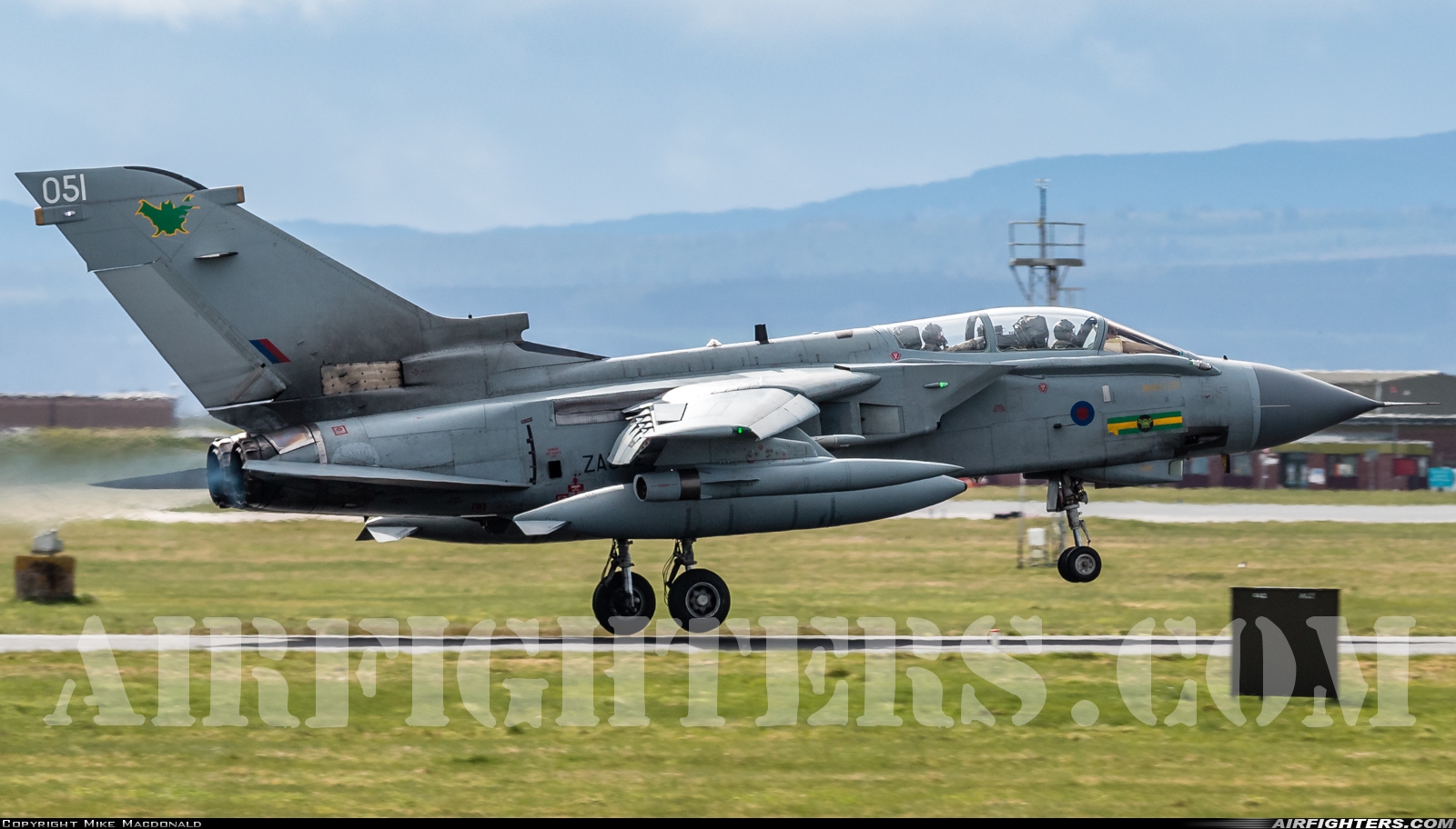 UK - Air Force Panavia Tornado GR1(T) ZA562 at Lossiemouth (LMO / EGQS), UK