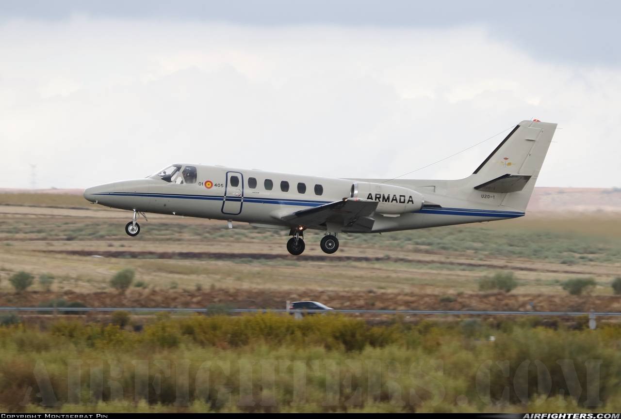 Spain - Navy Cessna 551 Citation II/SP U.20-1 at Madrid - Torrejon (TOJ / LETO), Spain