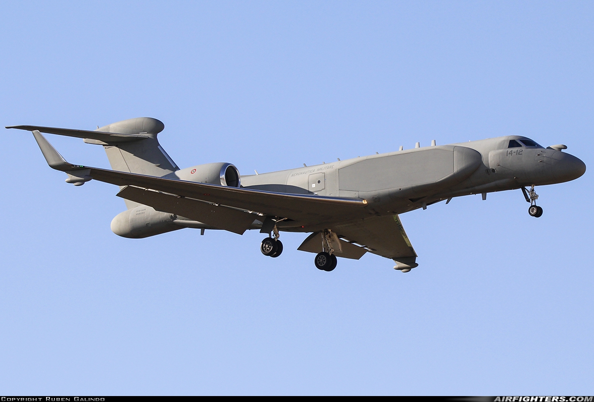 Italy - Air Force Gulfstream Aerospace G-550-CAEW MM62303 at Albacete (- Los Llanos) (LEAB), Spain
