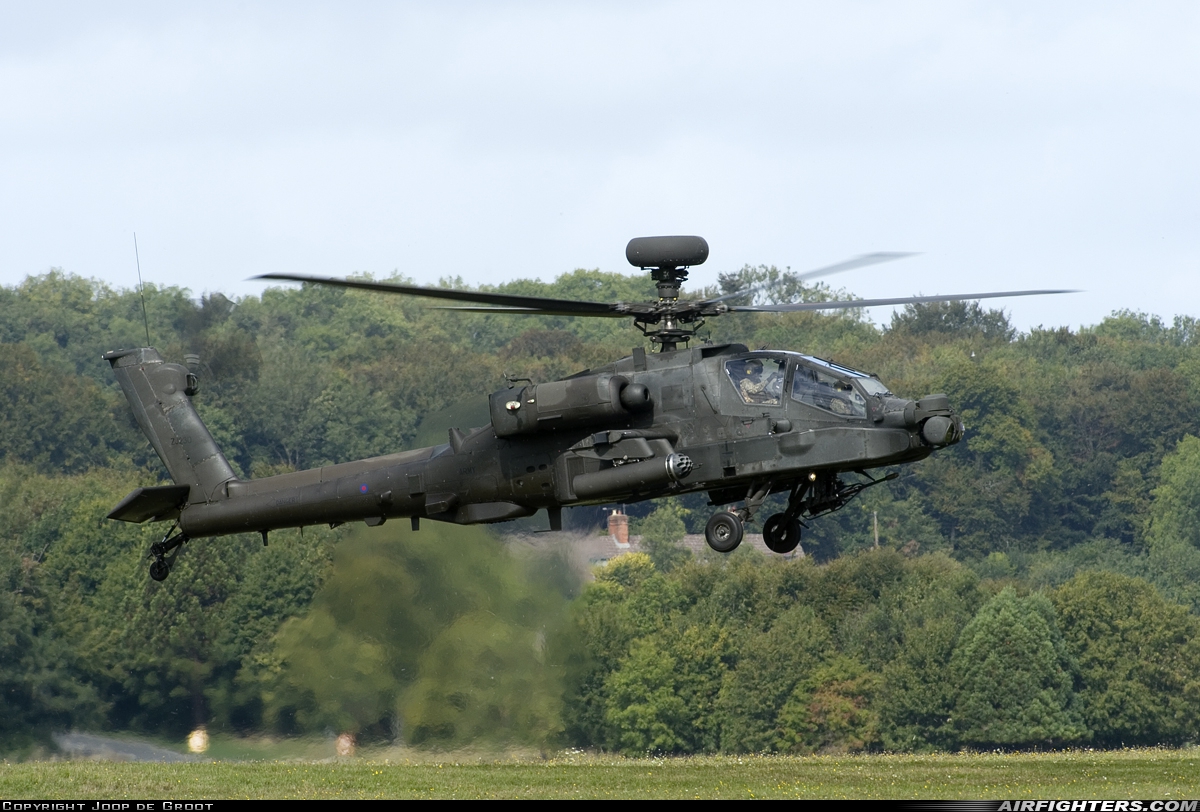 UK - Army Westland Apache AH1 (WAH-64D) ZJ230 at Off-Airport - Salisbury Plain, UK