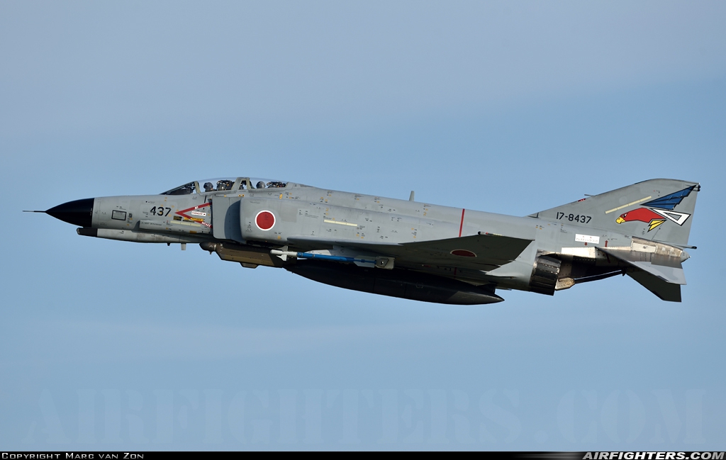 Japan - Air Force McDonnell Douglas F-4EJ Phantom II 17-8437 at Hyakuri (RJAH), Japan