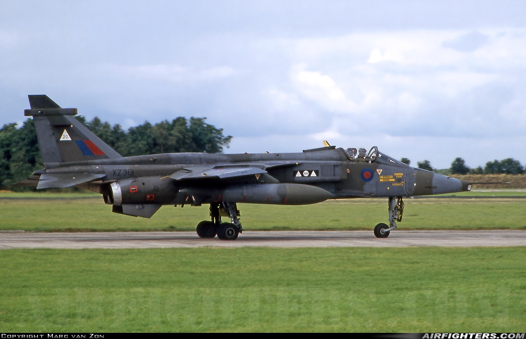 UK - Air Force Sepecat Jaguar GR1 XZ361 at Uden - Volkel (UDE / EHVK), Netherlands