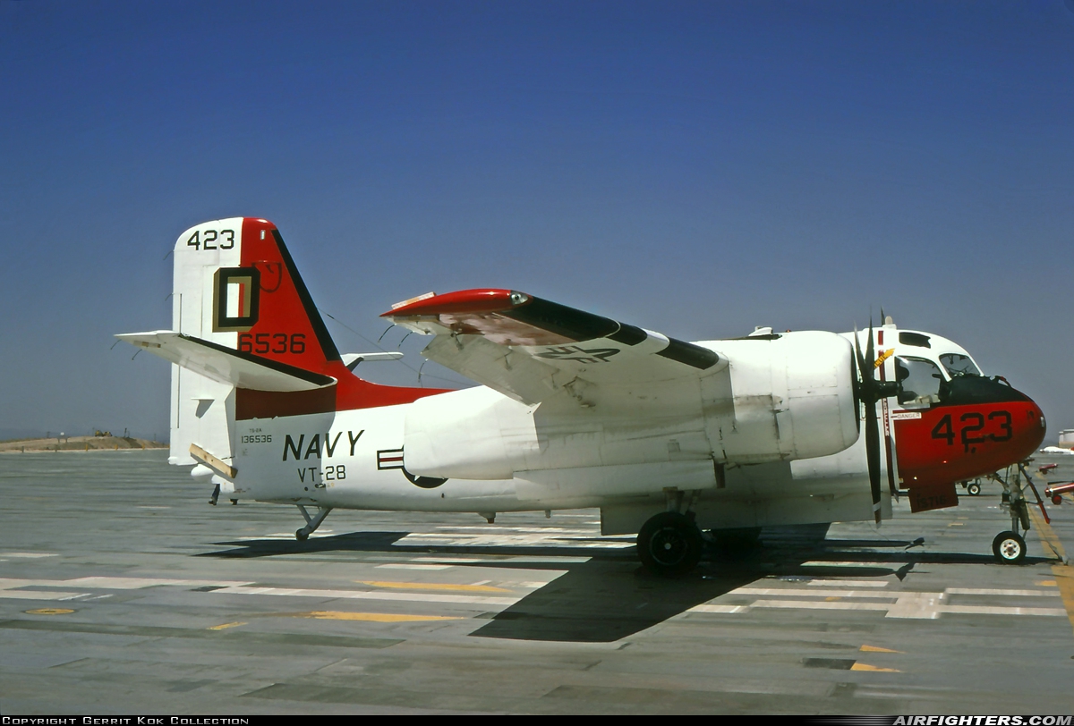 USA - Navy Grumman TS-2A Tracker (G-121) 136536 at Tucson - Davis-Monthan AFB (DMA / KDMA), USA