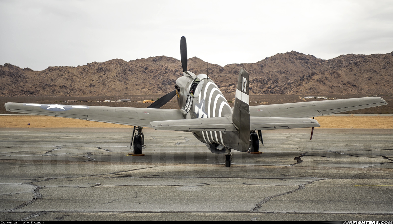 Private - Planes of Fame Air Museum North American P-51A Mustang NX4235Y at Apple Valley (APV / KAPV), USA