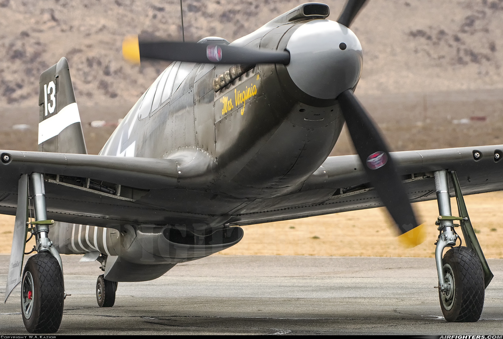 Private - Planes of Fame Air Museum North American P-51A Mustang NX4235Y at Apple Valley (APV / KAPV), USA