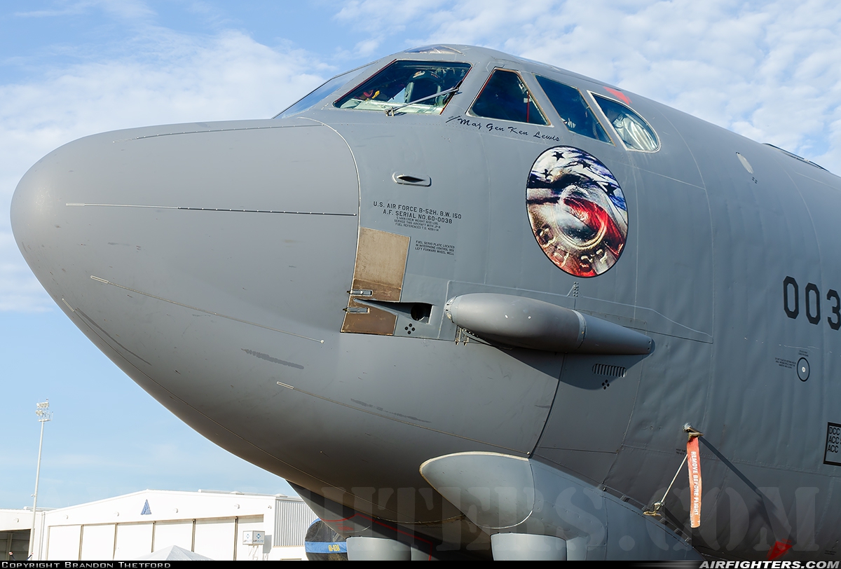 USA - Air Force Boeing B-52H Stratofortress 60-0038 at Fort Worth - Alliance (AFW / KAFW), USA