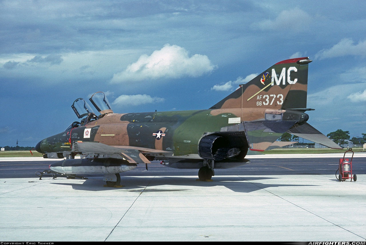 USA - Air Force McDonnell Douglas F-4E Phantom II 66-0373 at Tampa-Macdill AFB (MCF/KMCF), USA