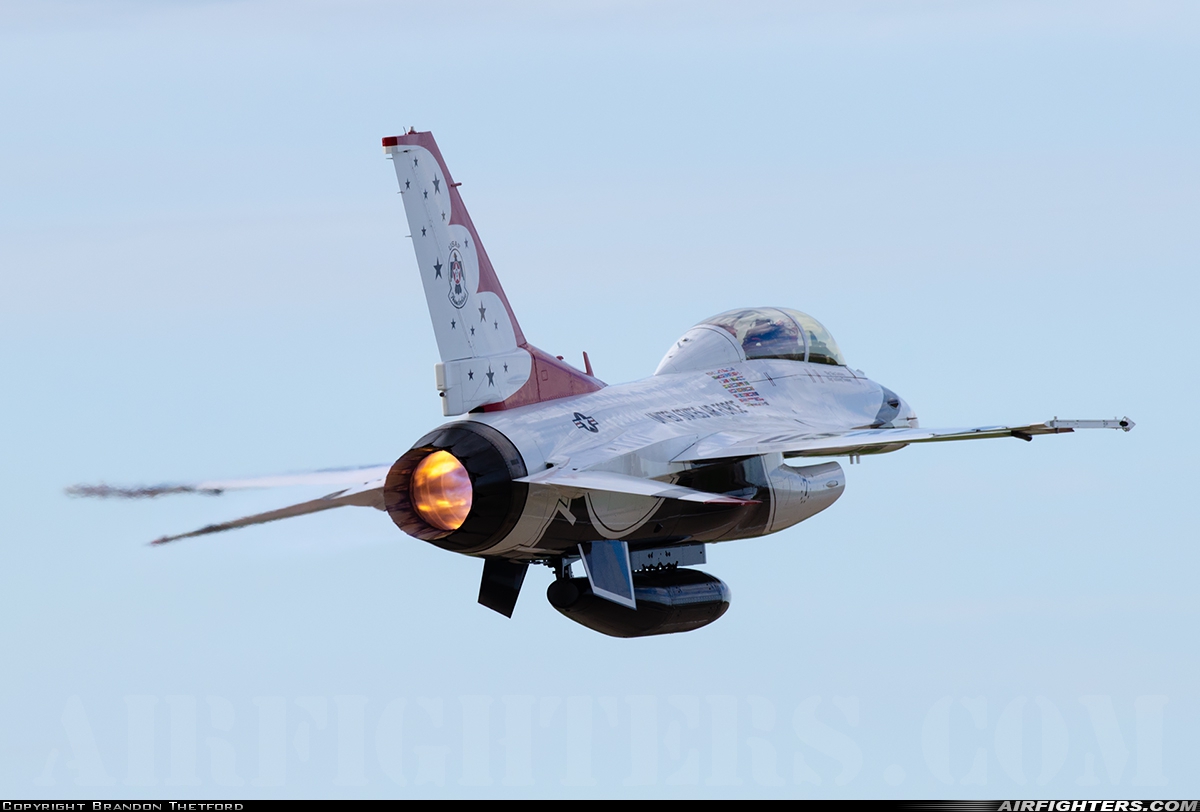 USA - Air Force General Dynamics F-16D Fighting Falcon  at Fort Worth - Alliance (AFW / KAFW), USA