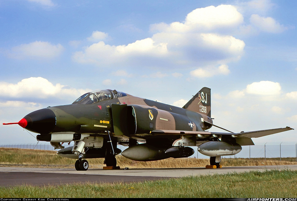 USA - Air Force McDonnell Douglas F-4G Phantom II 69-7268 at Spangdahlem (SPM / ETAD), Germany