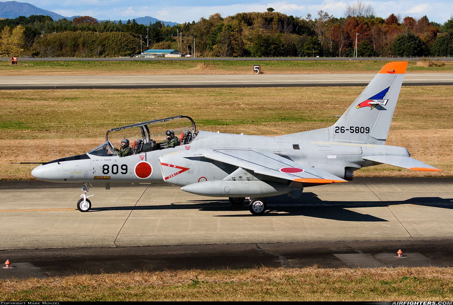 Japan - Air Force Kawasaki T-4 26-5809 at Hyakuri (RJAH), Japan