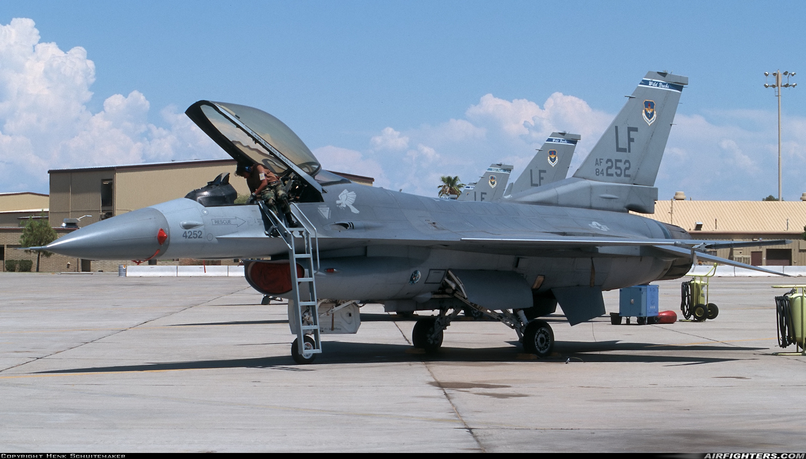 USA - Air Force General Dynamics F-16C Fighting Falcon 84-1252 at Glendale (Phoenix) - Luke AFB (LUF / KLUF), USA