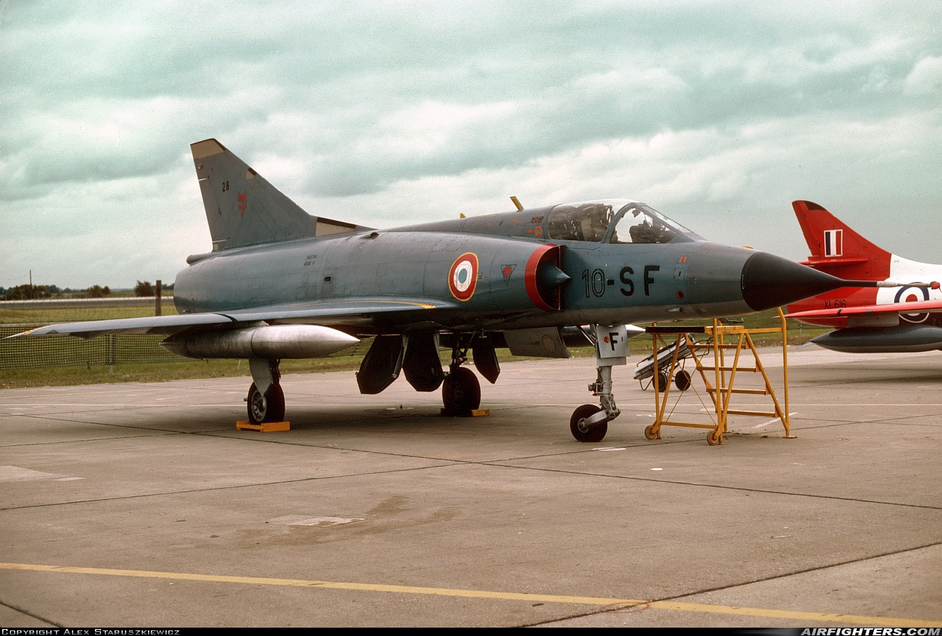 France - Air Force Dassault Mirage IIIC 28 at Leipheim (LPH/EDSD), Germany