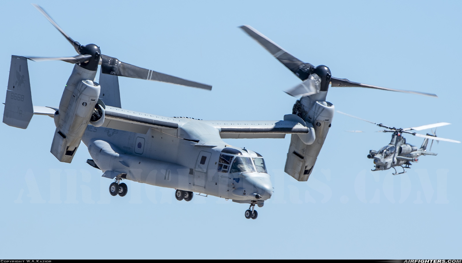 USA - Marines Bell / Boeing MV-22B Osprey 168668 at San Diego - Miramar MCAS (NAS) / Mitscher Field (NKX / KNKX), USA