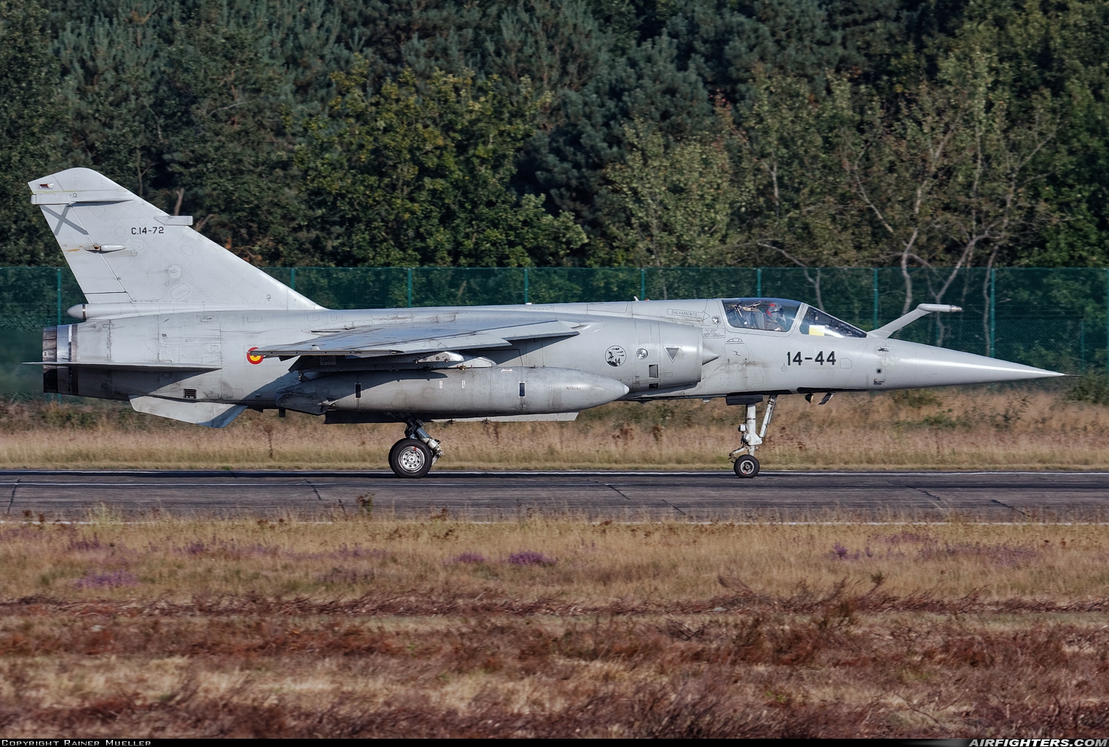 Spain - Air Force Dassault Mirage F1M C.14-72 at Kleine Brogel (EBBL), Belgium