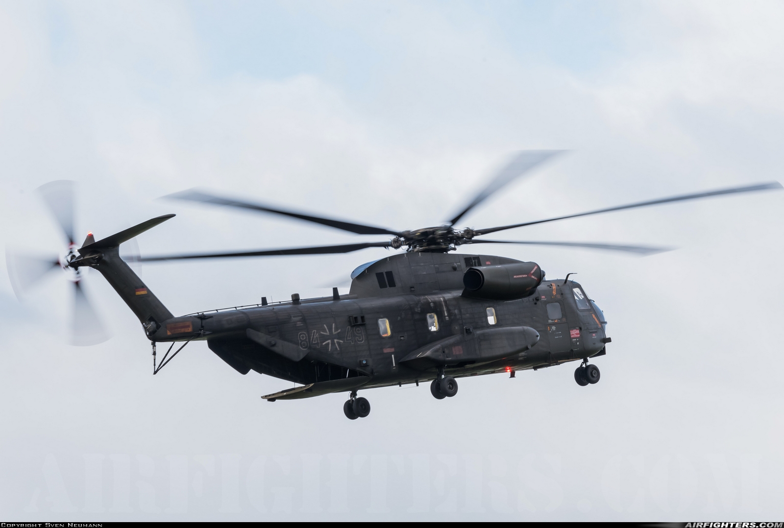 Germany - Air Force Sikorsky CH-53GA (S-65) 84+49 at Wittmundhafen (Wittmund) (ETNT), Germany