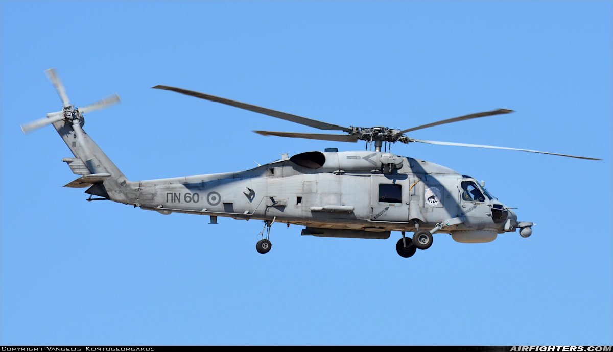 Greece - Navy Sikorsky S-70B-6 Aegean Hawk PN60 at Tanagra (LGTG), Greece