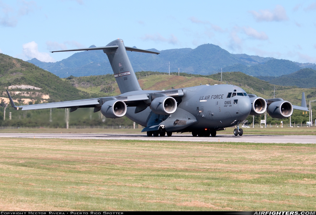 USA - Air Force Boeing C-17A Globemaster III 99-0165 at Ponce - Mercedita Airport (PSE / TJPS), Puerto Rico