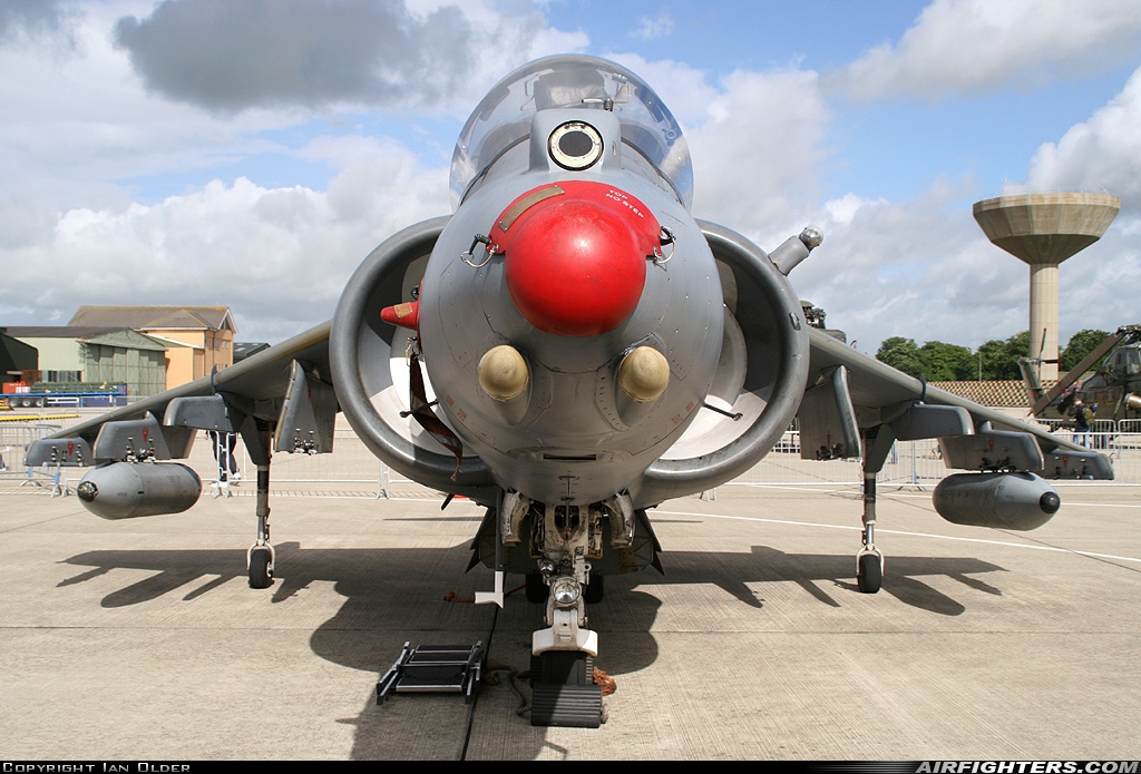 UK - Air Force British Aerospace Harrier GR.9 ZG502 at Yeovilton (YEO / EGDY), UK
