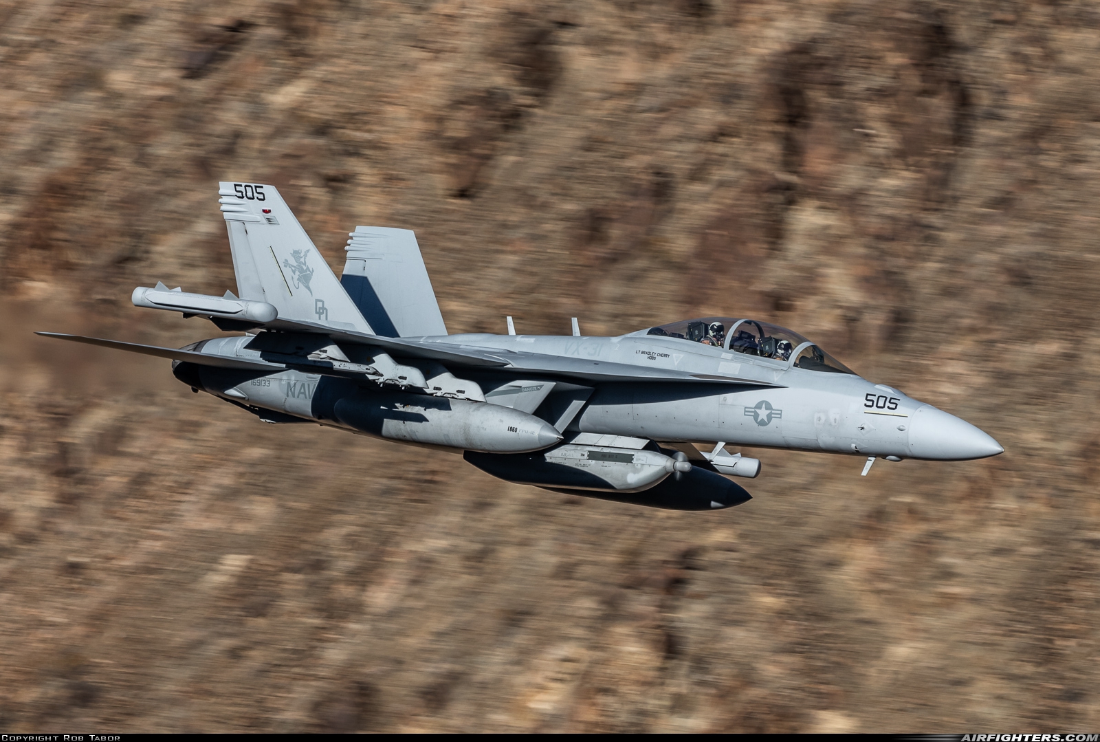 USA - Navy Boeing EA-18G Growler 169133 at Off-Airport - Rainbow Canyon area, USA