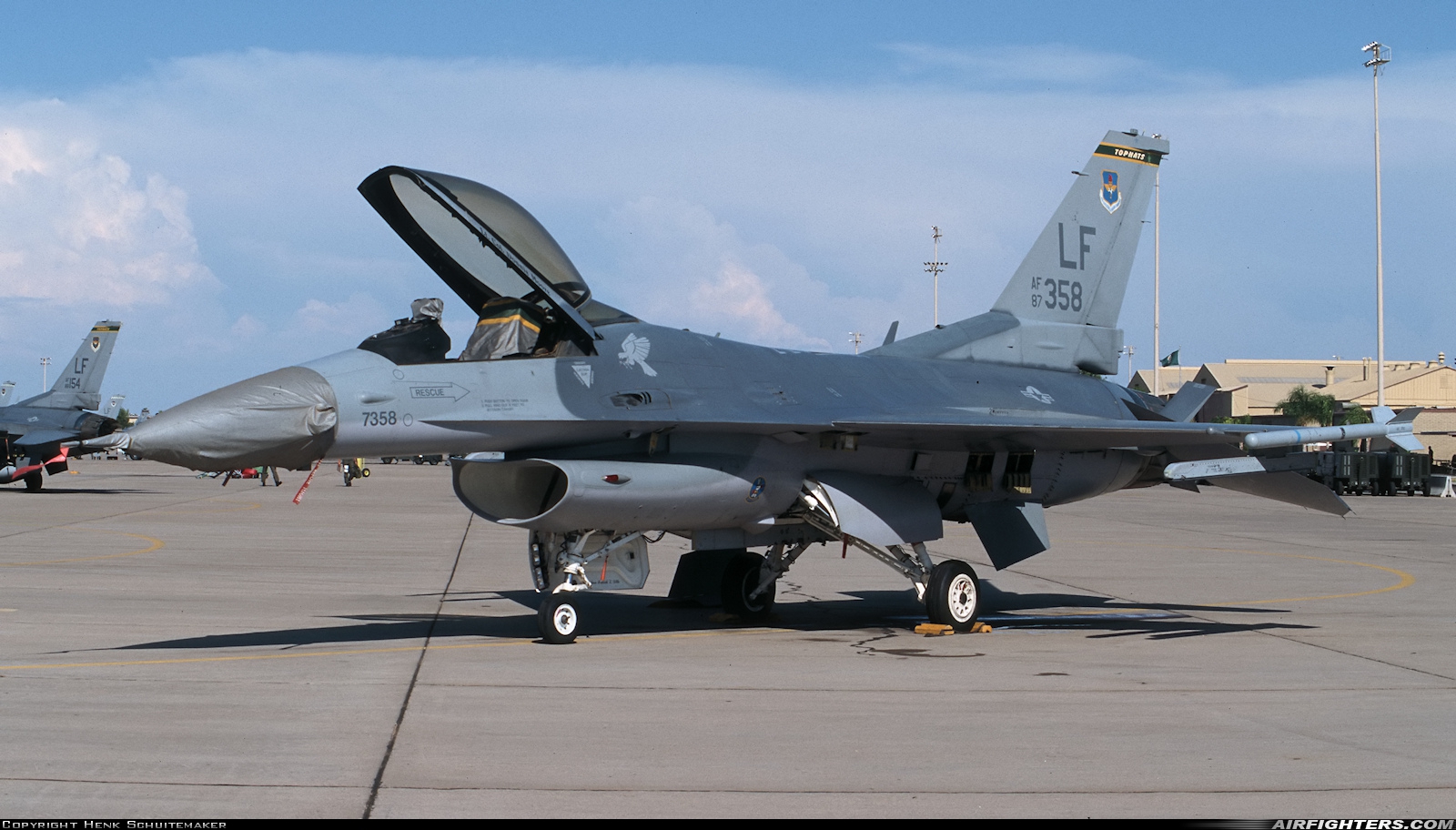 USA - Air Force General Dynamics F-16C Fighting Falcon 87-0358 at Glendale (Phoenix) - Luke AFB (LUF / KLUF), USA