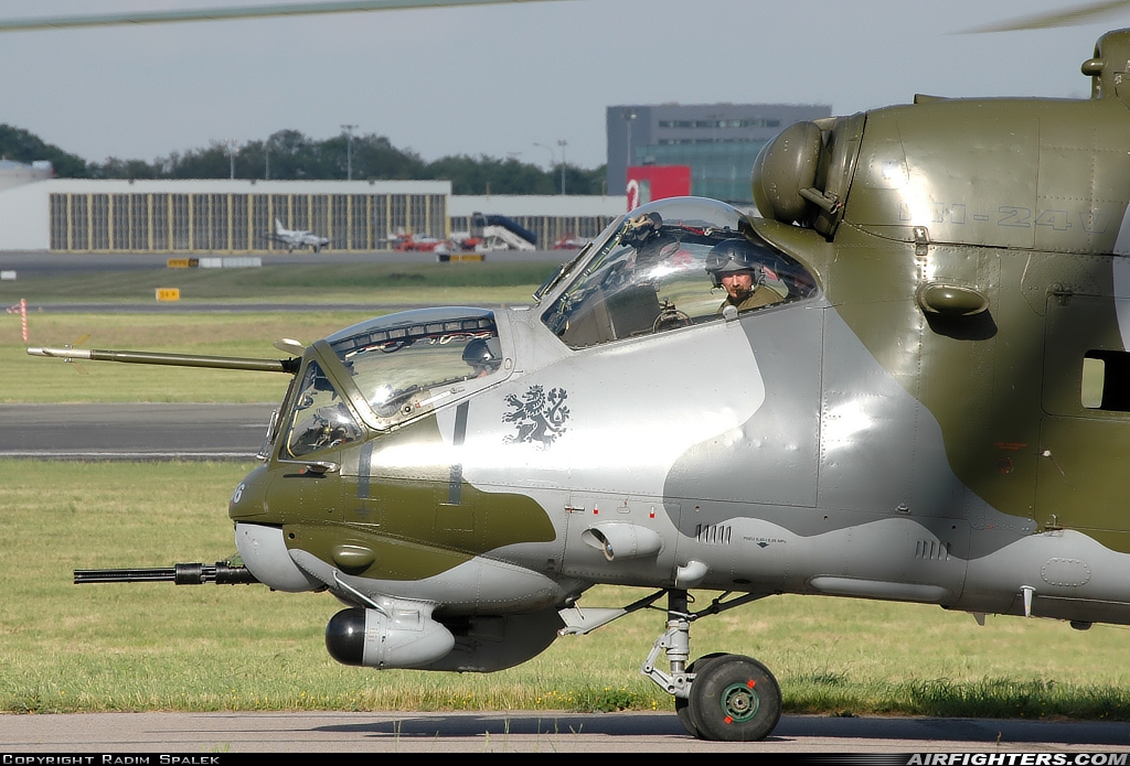 Czech Republic - Air Force Mil Mi-35 (Mi-24V) 7356 at Liege (- Bierset) (LGG / EBLG), Belgium
