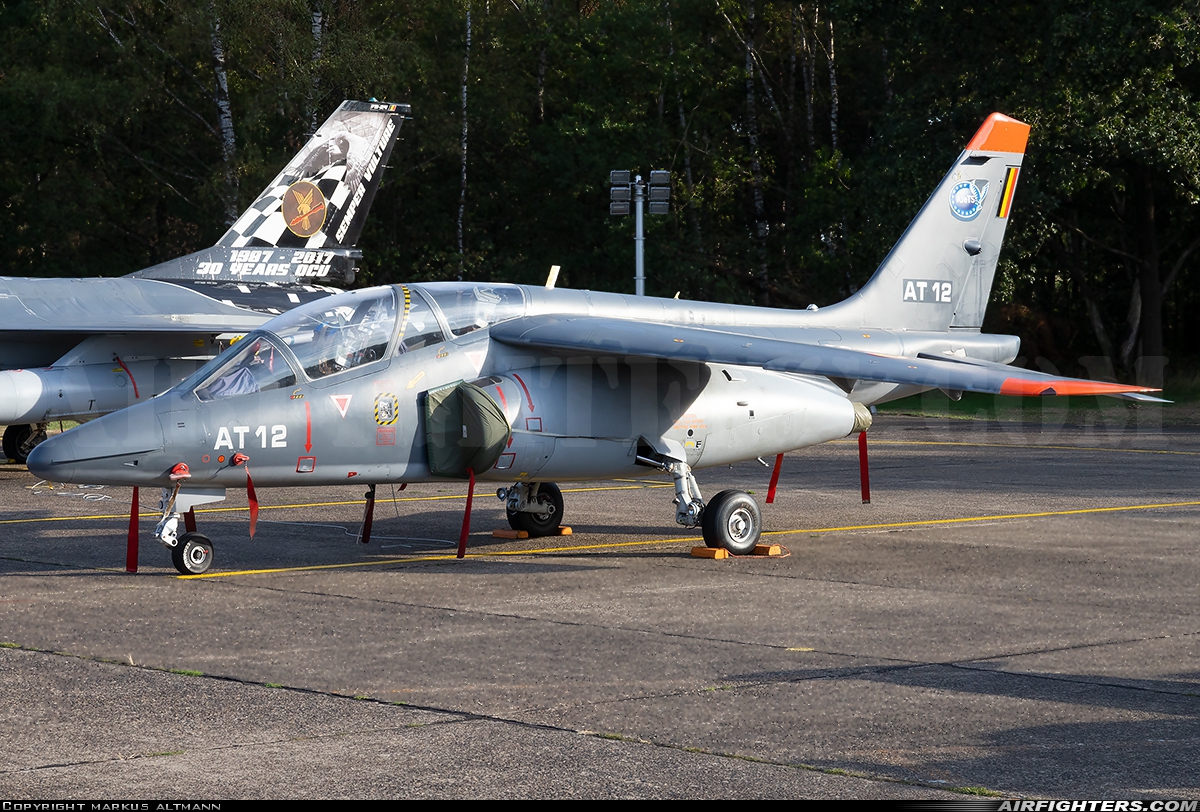 Belgium - Air Force Dassault/Dornier Alpha Jet 1B+ AT12 at Kleine Brogel (EBBL), Belgium