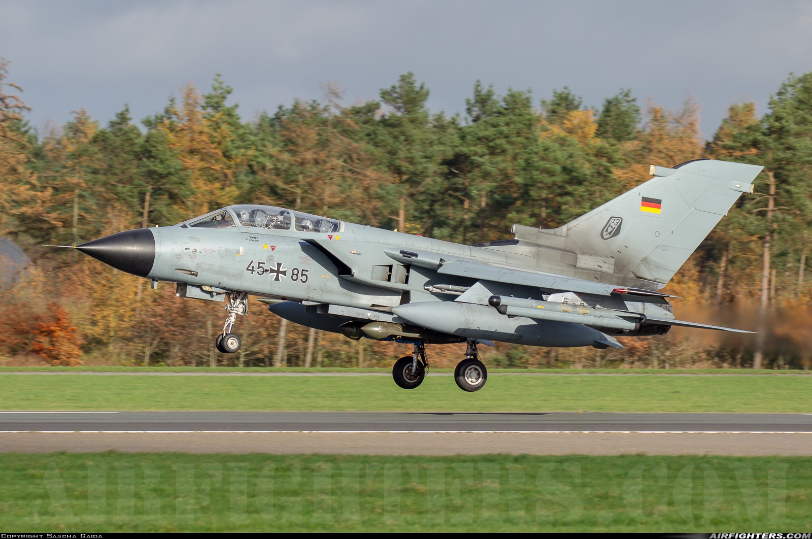 Germany - Air Force Panavia Tornado IDS 45+85 at Wittmundhafen (Wittmund) (ETNT), Germany