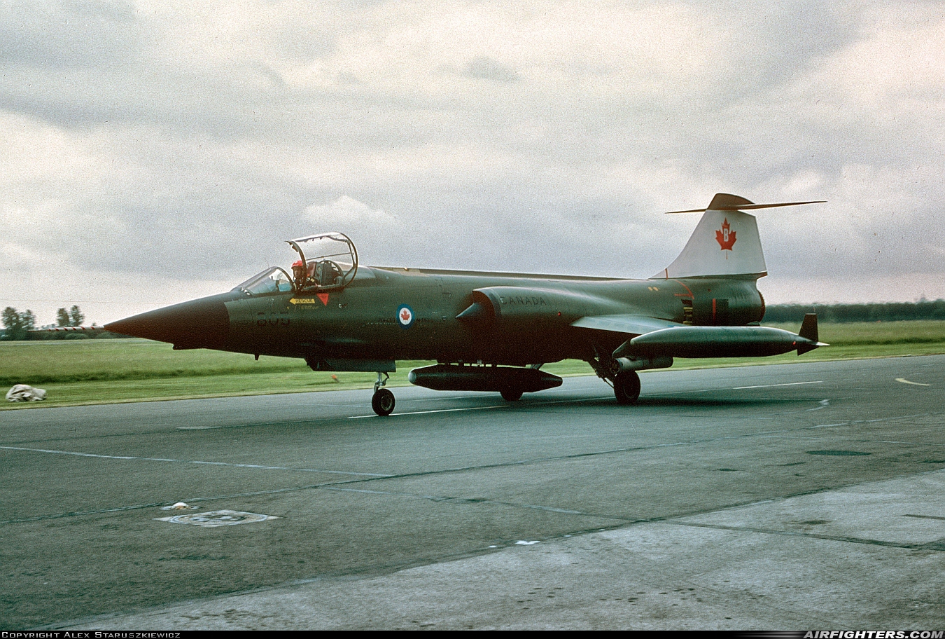 Canada - Air Force Canadair CF-104 Starfighter (CL-90) 104805 at Wildenrath (WID / EDUW), Germany