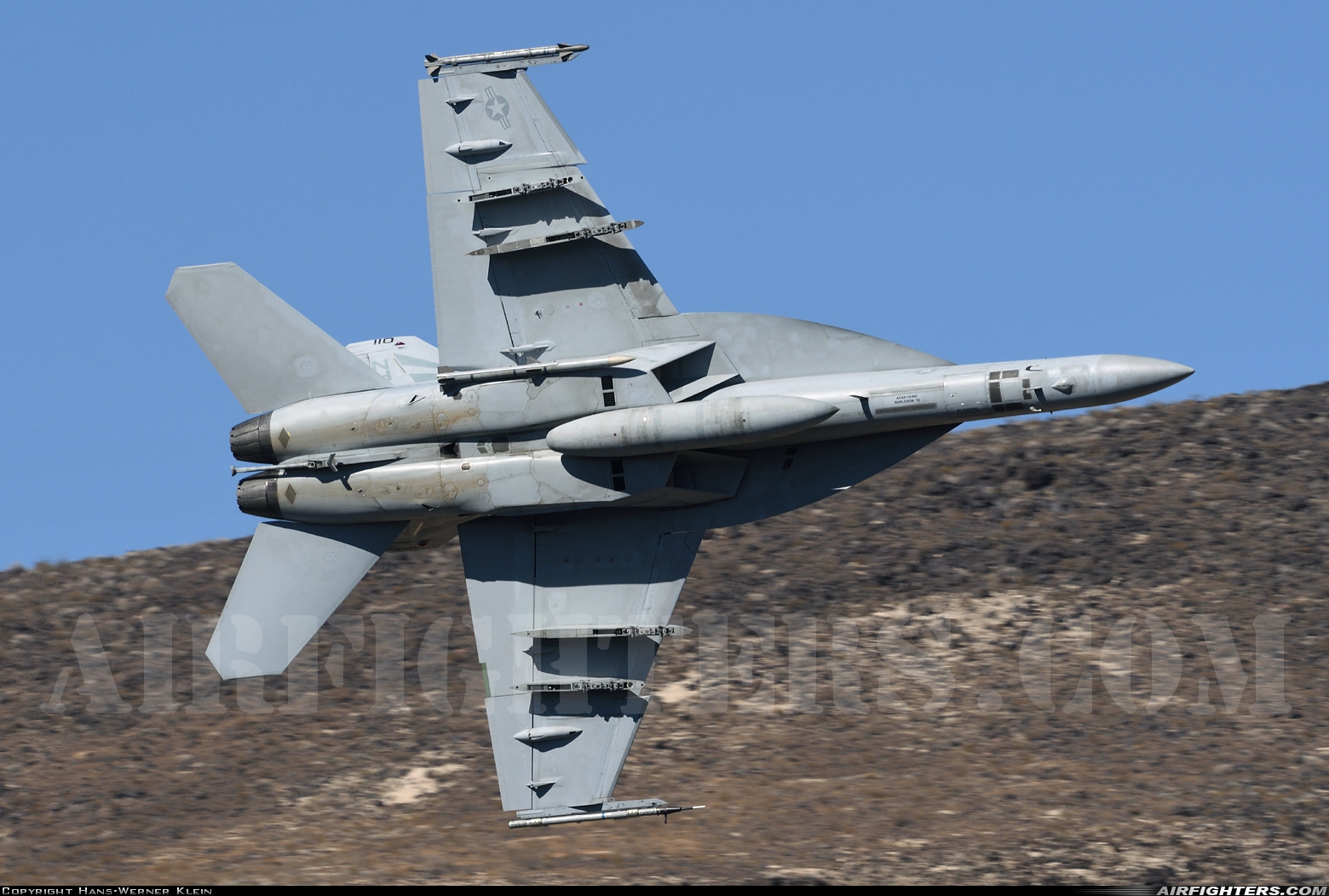 USA - Navy Boeing F/A-18F Super Hornet 166881 at Off-Airport - Rainbow Canyon area, USA