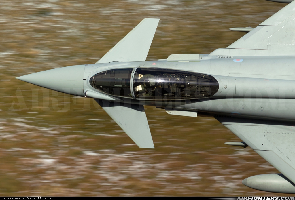 UK - Air Force Eurofighter Typhoon FGR4 ZK358 at Off-Airport - Machynlleth Loop Area, UK