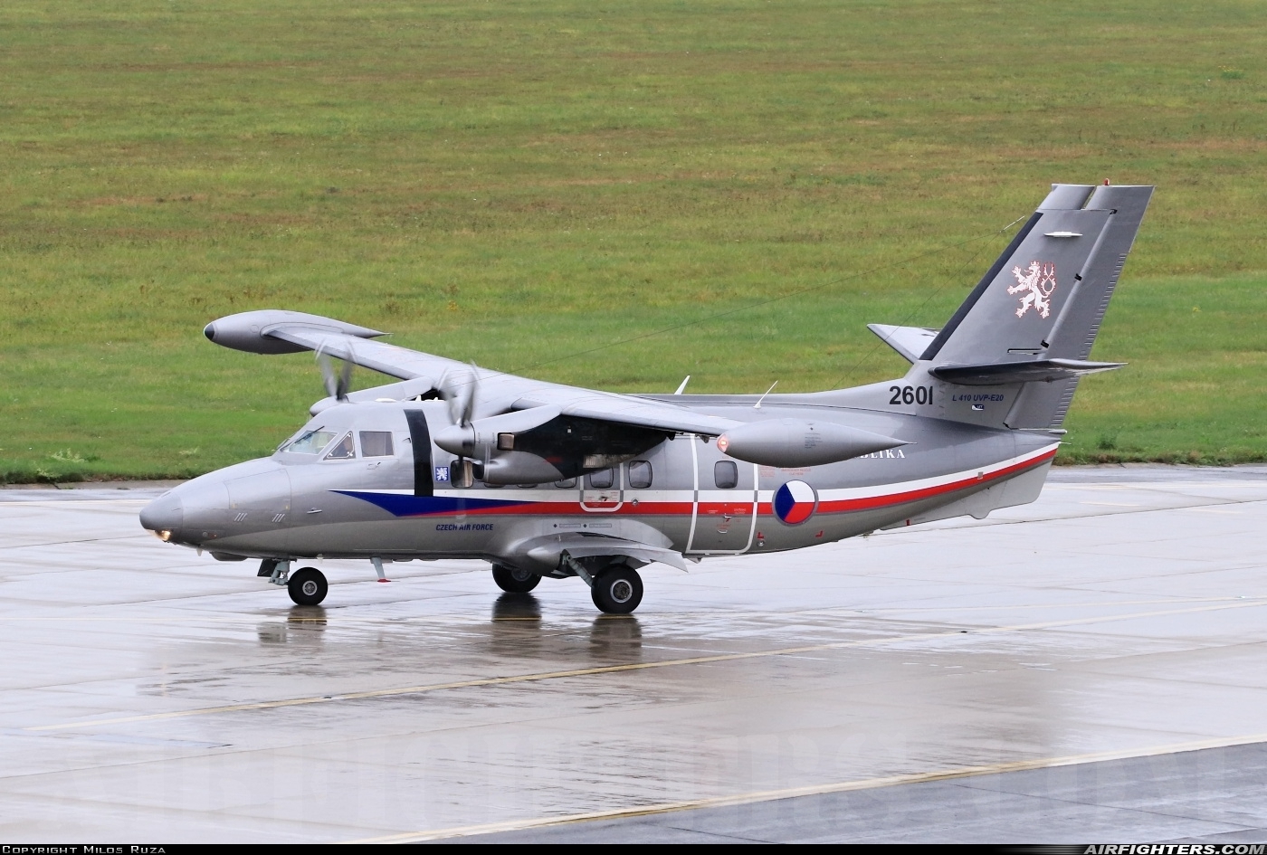 Czech Republic - Air Force LET L-410UVP-E 2601 at Ostrava - Mosnov (OSR / LKMT), Czech Republic