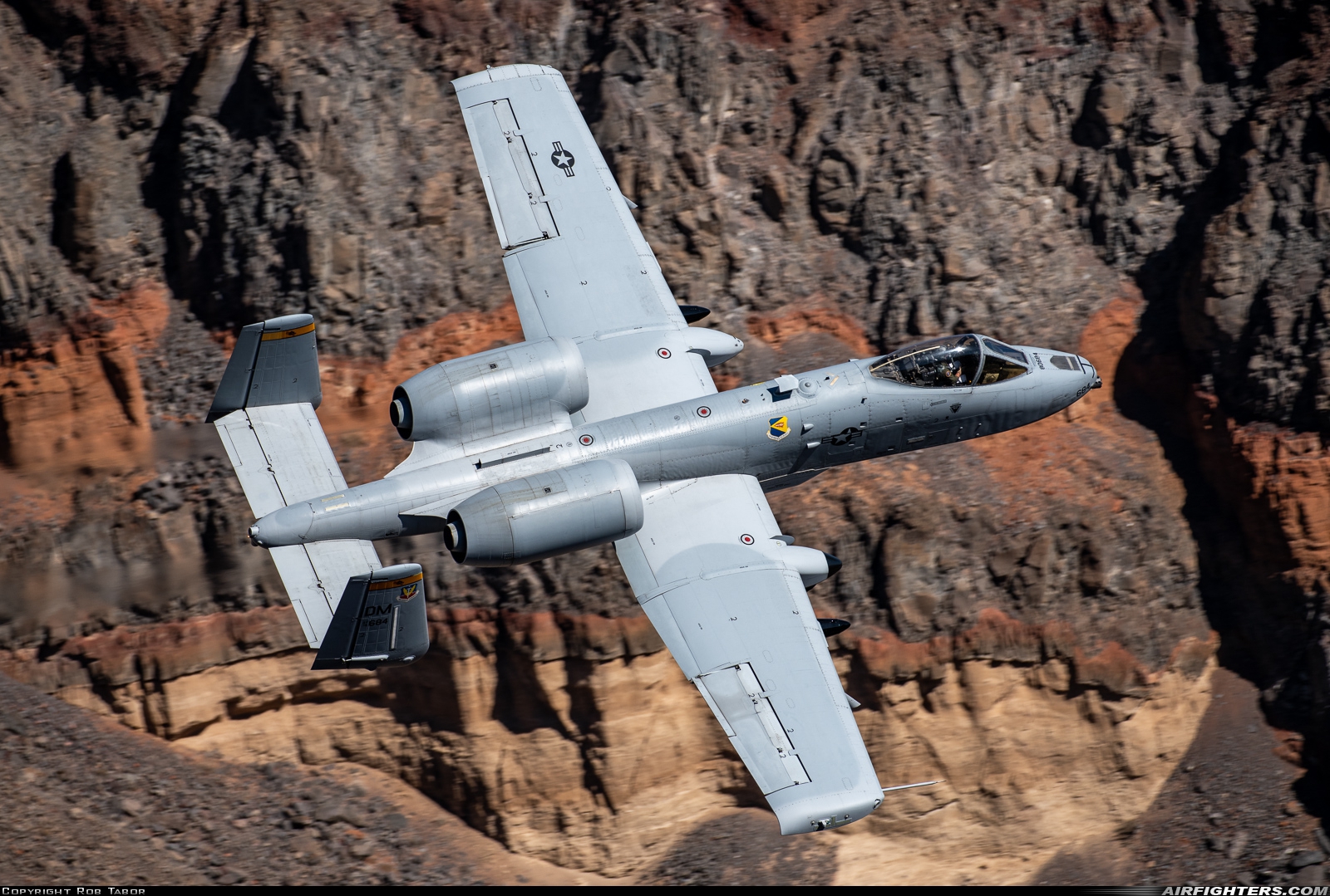 USA - Air Force Fairchild A-10C Thunderbolt II 78-0684 at Off-Airport - Rainbow Canyon area, USA