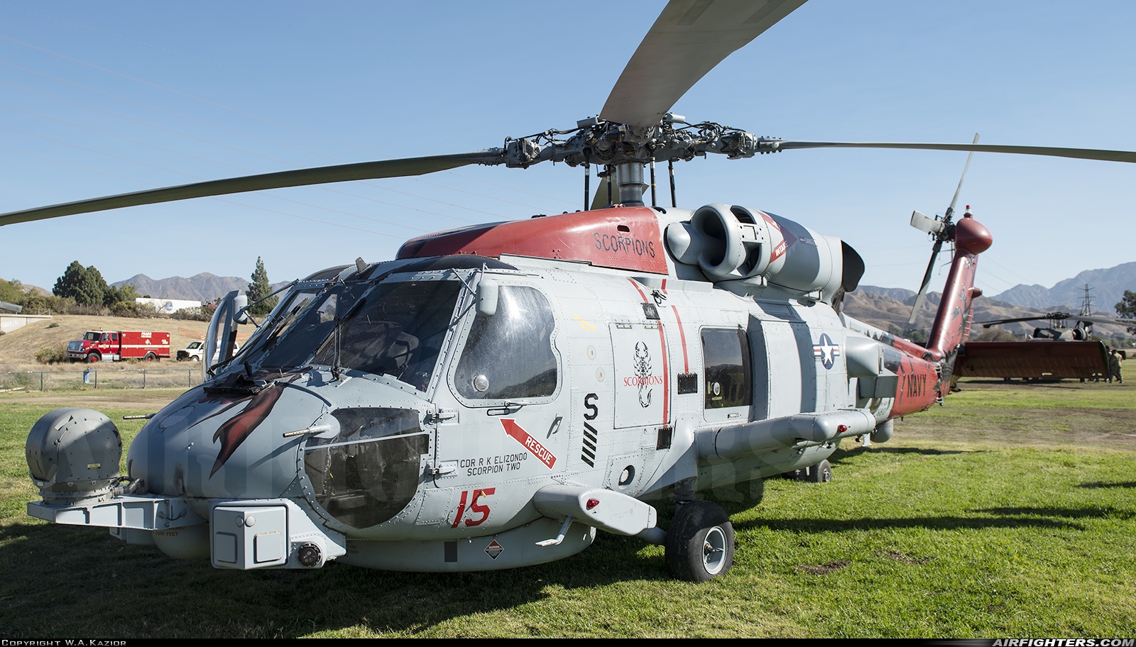 USA - Navy Sikorsky MH-60R Strikehawk (S-70B) 168101 at Off-Airport - Los Angeles - Hansen Dam Park, USA