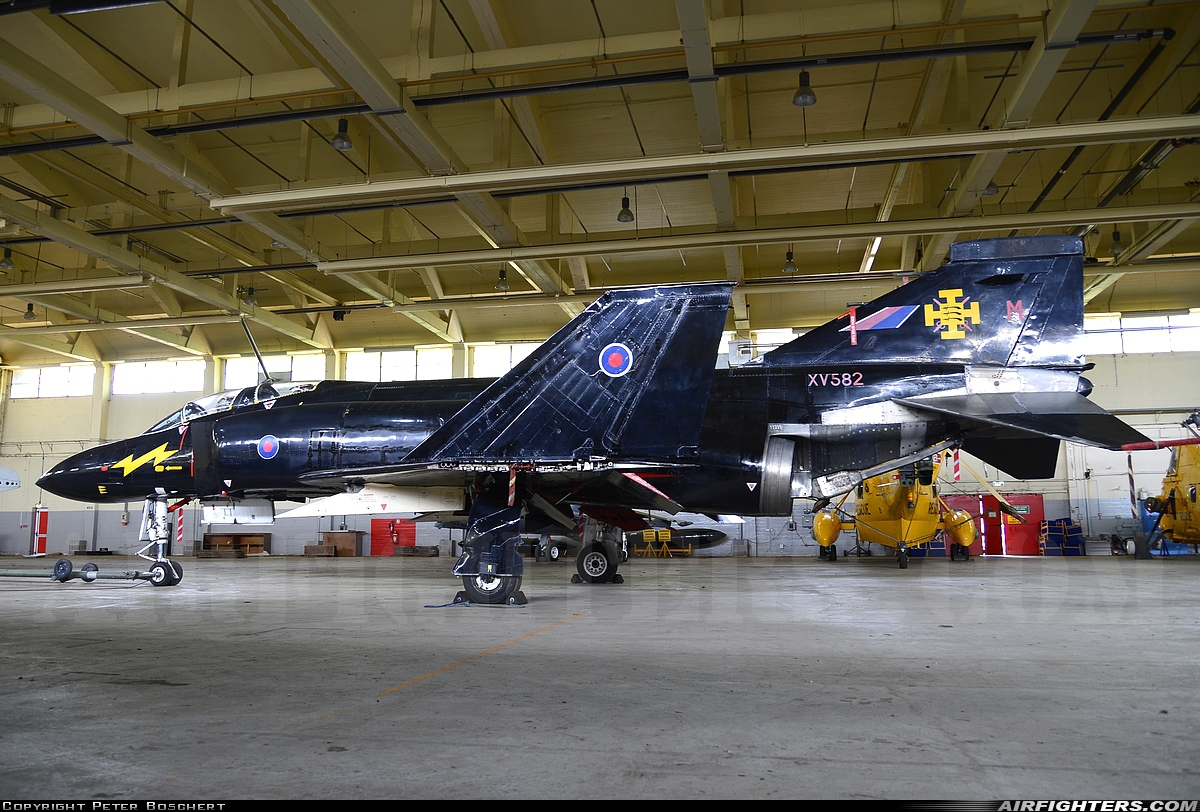 UK - Air Force McDonnell Douglas Phantom FG1 (F-4K) XV582 at Cosford (EGWC), UK