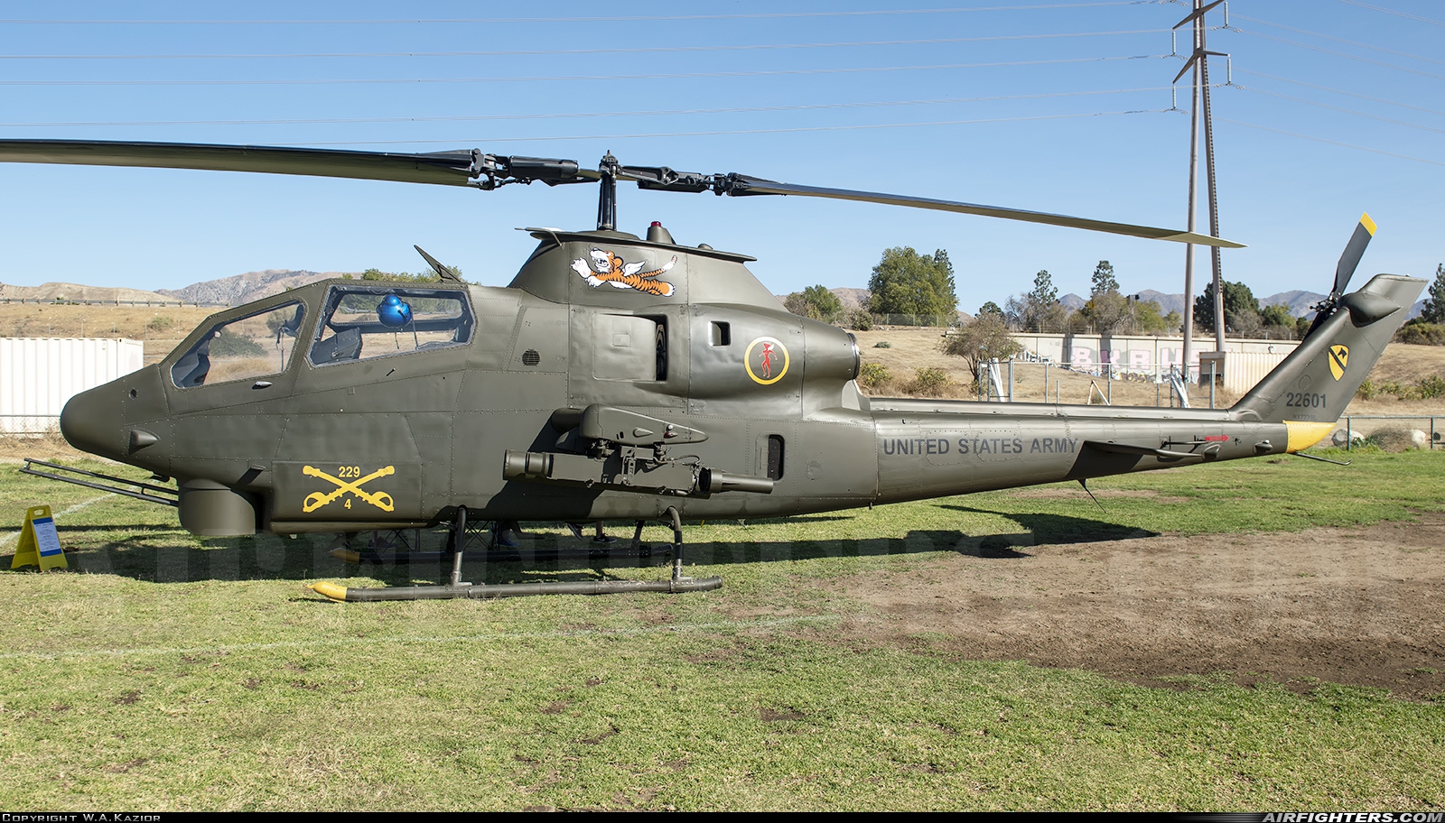 Private - Olympic Flight Museum Bell AH-1S Cobra N7239L at Off-Airport - Los Angeles - Hansen Dam Park, USA