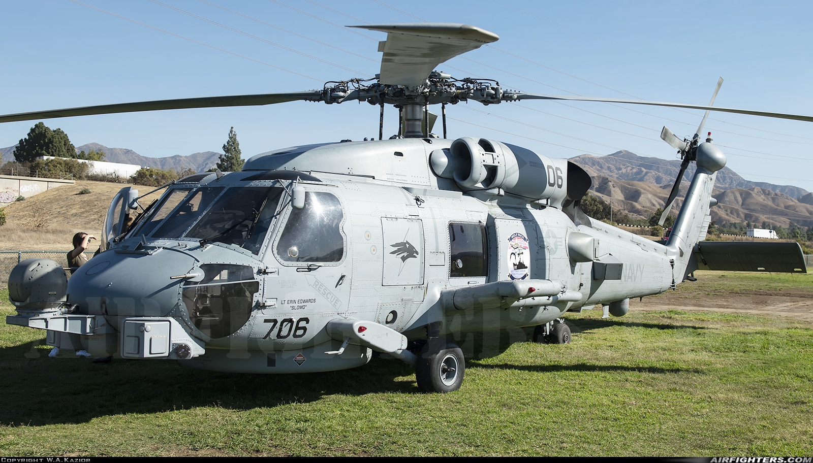 USA - Navy Sikorsky MH-60R Strikehawk (S-70B) 168120 at Off-Airport - Los Angeles - Hansen Dam Park, USA