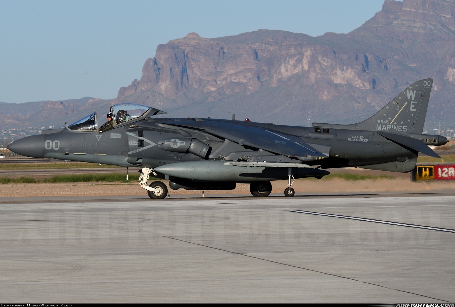 USA - Marines McDonnell Douglas AV-8B+ Harrier ll 165419 at Phoenix (Chandler) - Williams Gateway (AFB) (CHD / IWA / KIWA), USA