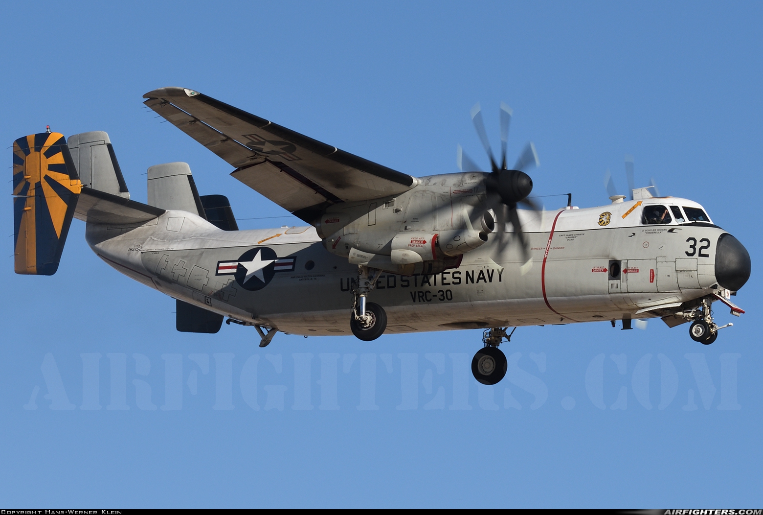 USA - Navy Grumman C-2A Greyhound 162152 at Yuma - MCAS / Int. (NYL / KNYL), USA