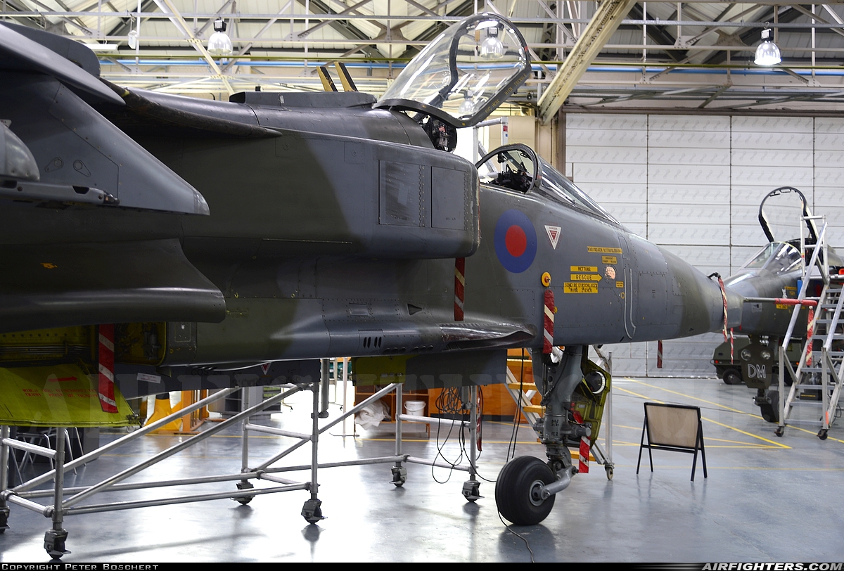 UK - Air Force Sepecat Jaguar GR1 XZ371 at Cosford (EGWC), UK
