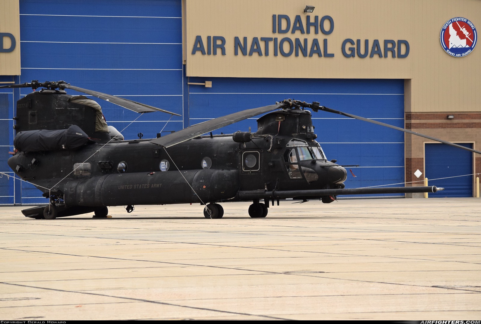 USA - Army Boeing Vertol MH-47G Chinook 08-03774 at Boise - Air Terminal / Gowen Field (Municipal) (BOI / KBOI), USA