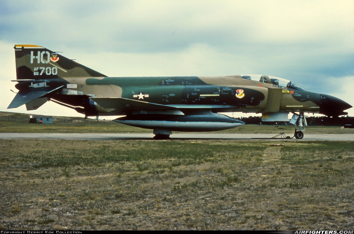 USA - Air Force McDonnell Douglas F-4D Phantom II 66-7700 at Lakenheath (LKZ / EGUL), UK