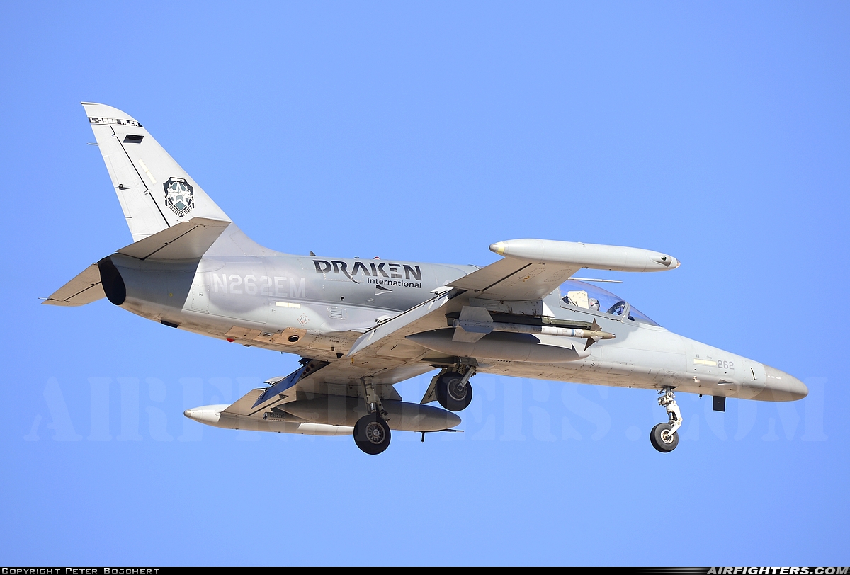 Company Owned - Draken International Aero L-159E ALCA N262EM at Las Vegas - Nellis AFB (LSV / KLSV), USA