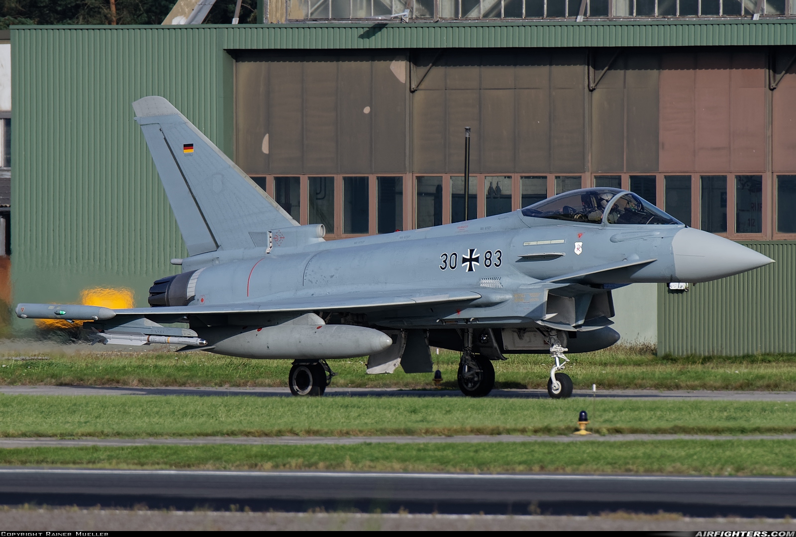 Germany - Air Force Eurofighter EF-2000 Typhoon S 30+83 at Wittmundhafen (Wittmund) (ETNT), Germany