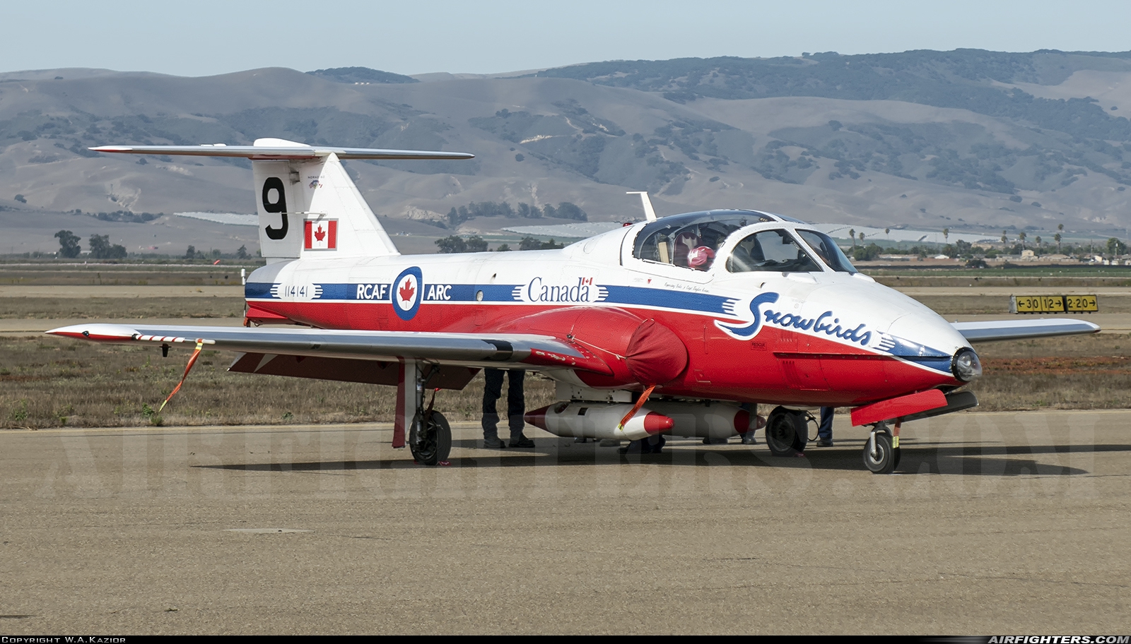Canada - Air Force Canadair CT-114 Tutor (CL-41A) 114141 at Santa Maria - Public / Captain G Allan Hancock Field (SMX / KSMX), USA