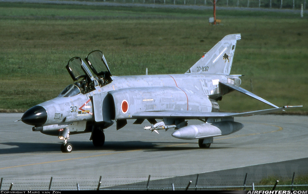 Japan - Air Force McDonnell Douglas F-4EJ Phantom II 37-8317 at Misawa (MSJ / RJSM), Japan
