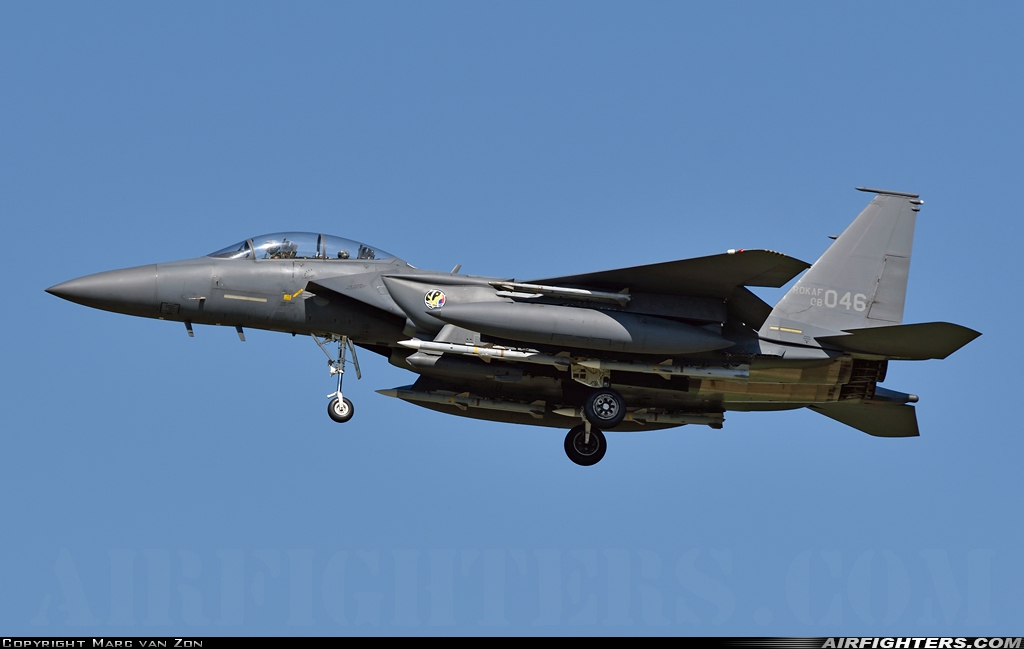 South Korea - Air Force Boeing F-15K Slam Eagle 08-046 at Teagu (TAE / RKTN), South Korea
