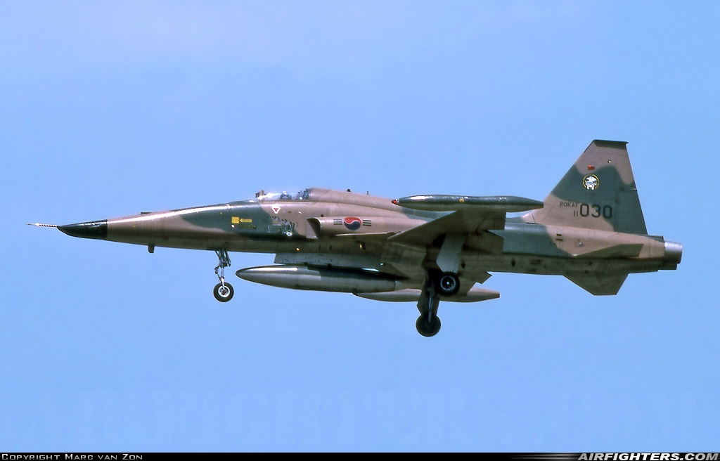South Korea - Air Force Northrop RF-5A Freedom Fighter 11-030 at Suwon (SWU / RKSW), South Korea
